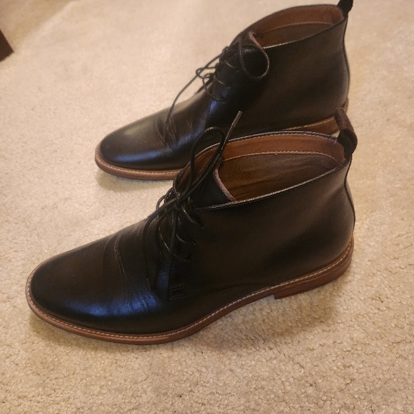 Aldo Black Dress Boots/Shoes Size 9 Alevia - Picture 6 of 9